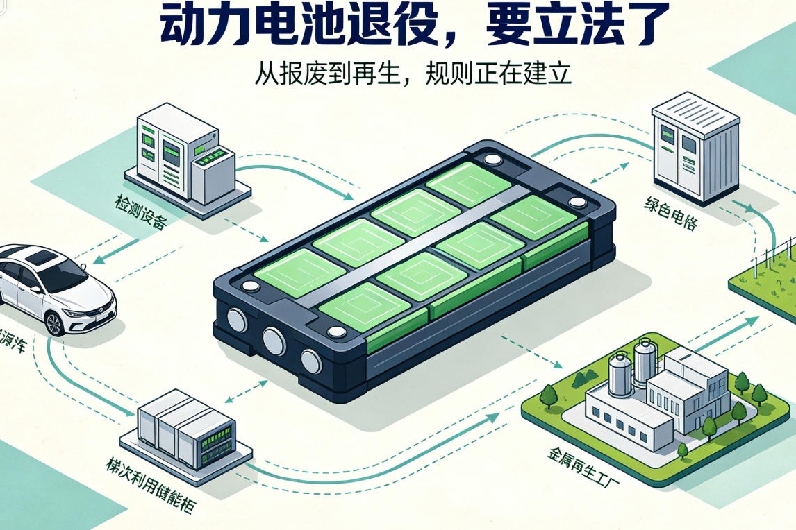 动力电池回收要立法 新车上市要 