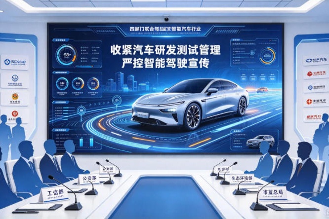 四部门联合座谈:收紧汽车研发测试管理 智能驾驶宣传迎来强监管