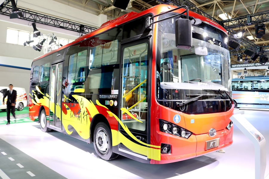 全新造型比亚迪新款k7纯电动公交车产品解析
