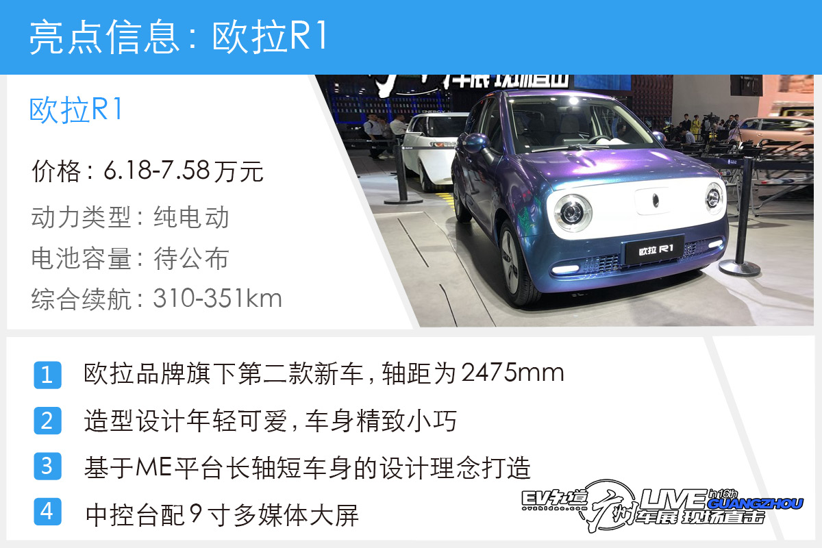 2018广州车展看馆指南 一趟看遍所有新能源车