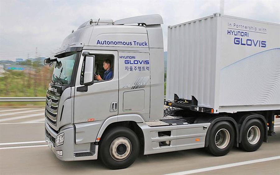 可实现自动变道 现代在韩测试L3自动驾驶卡车