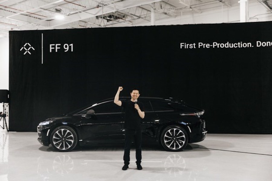 FF 91首台预量产车正式下线 明年开始交付