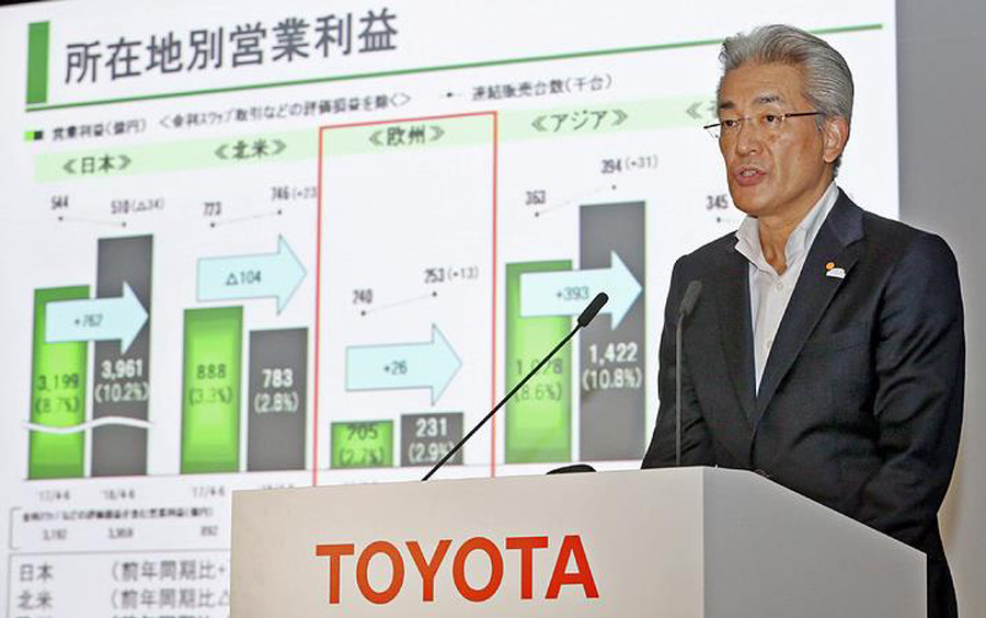 丰田或提高出口美国售价 原因为成本上涨