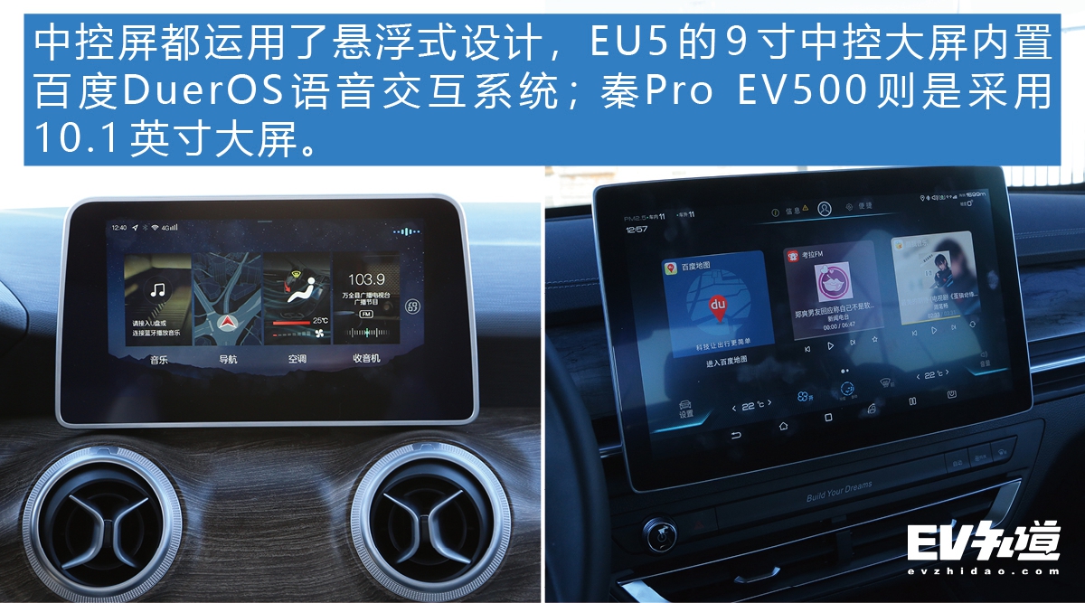 热销紧凑型车实力对决 EU5对比秦Pro EV