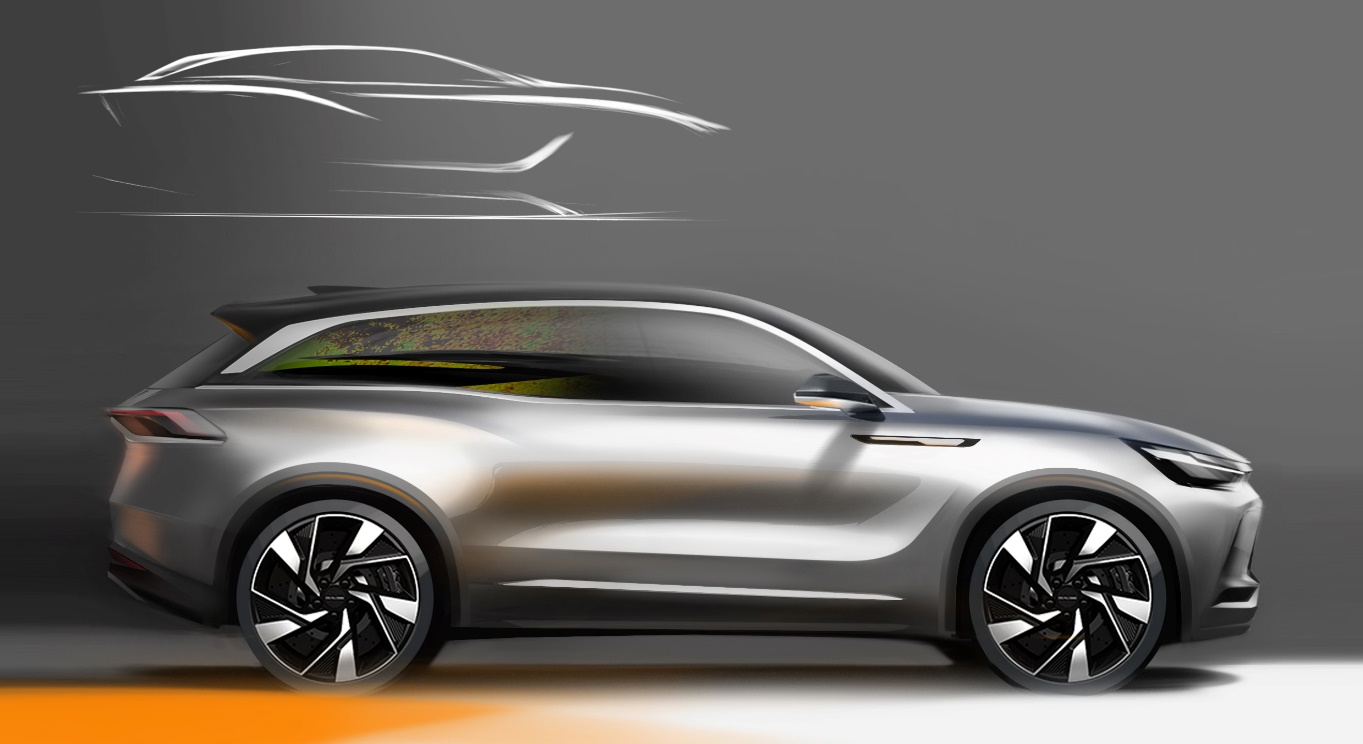 高度还原概念车设计 BEIJING-X7将于6月23日正式上市