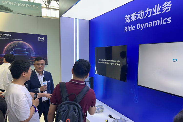 马瑞利亮相2026北京车展 展示多款车辆动态技术