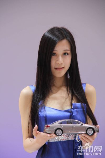 上汽大众4号车模