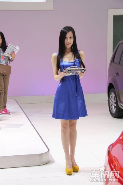 上汽大众4号车模