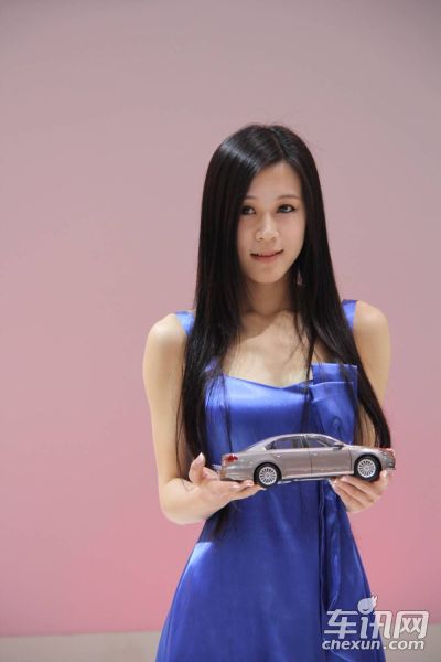 上汽大众4号车模