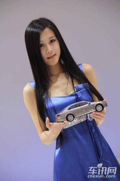 上汽大众4号车模