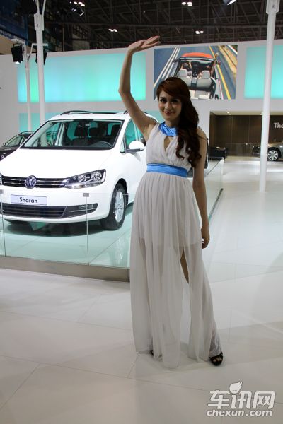 上汽大众9号车模