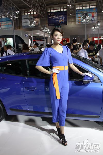 上汽大众5号车模