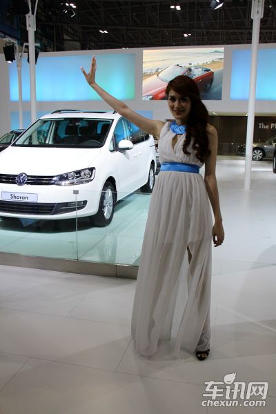 上汽大众9号车模