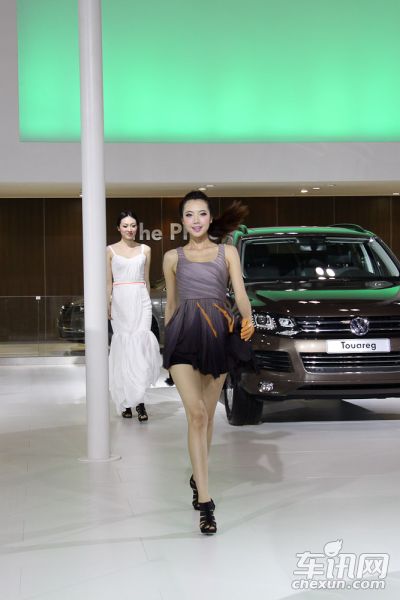 上汽大众6号车模