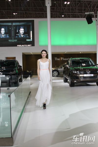 上汽大众8号车模