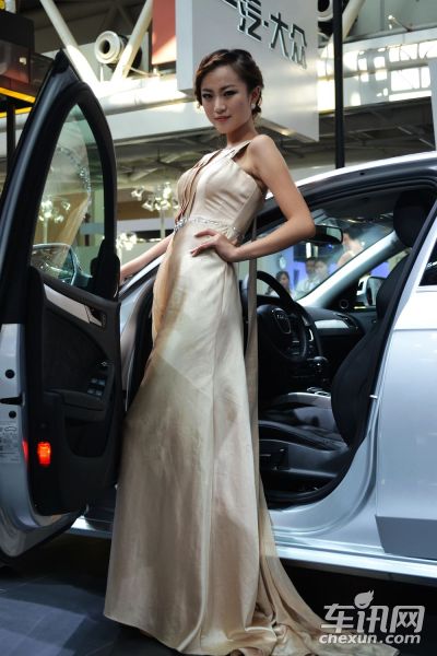 一汽奥迪2号车模