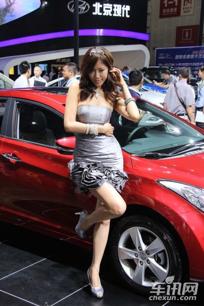 北京现代4号车模