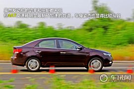 测试起亚福瑞迪1.6L 动力输出平顺