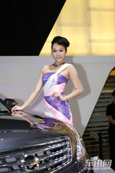 东风日产1号车模