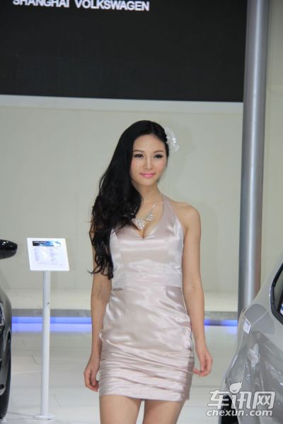 上汽大众4号车模