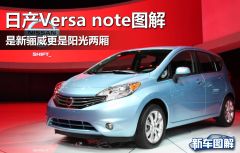日产Versa note图解 是新骊威更是阳光两厢