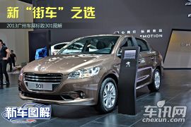 新“街车”之选 2013广州车展标致301图解
