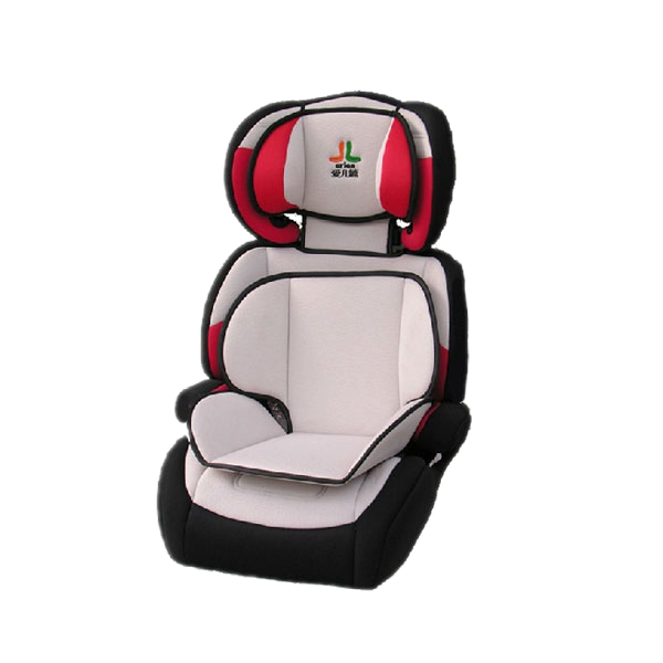 爱儿篮 儿童安全座椅3-12岁 婴儿宝宝安全座椅汽车 向日葵AX 黑红色