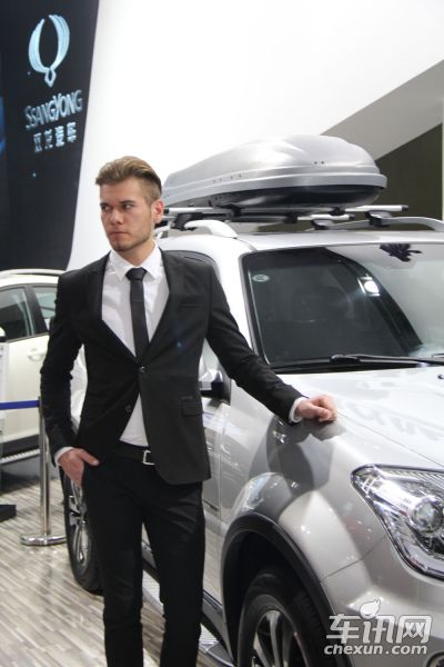 双龙汽车6号车模