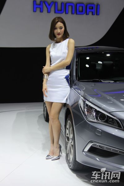 北京现代6号车模