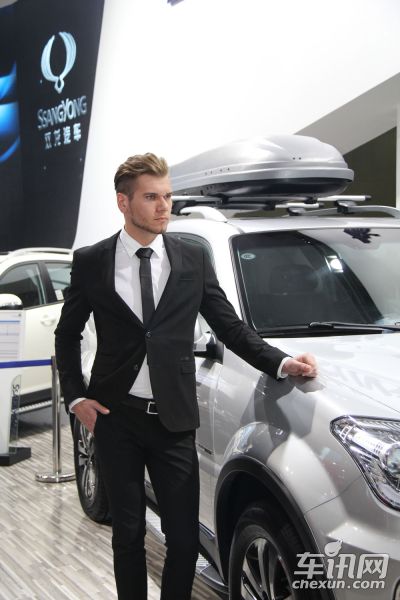 双龙汽车6号车模