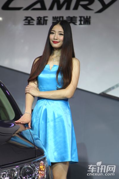 广汽丰田3号车模