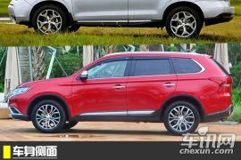 日系新德比战 三菱欧蓝德对比斯巴鲁森林人