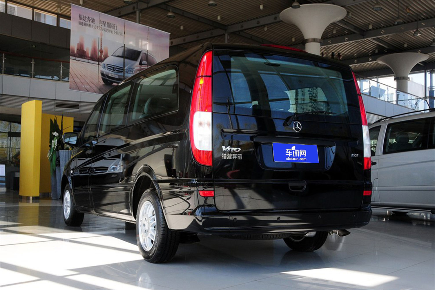 改装 奔驰威霆商务改装项目 航空座椅平顶