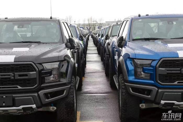 首批福特F-150猛禽装船 售价或为59.8万
