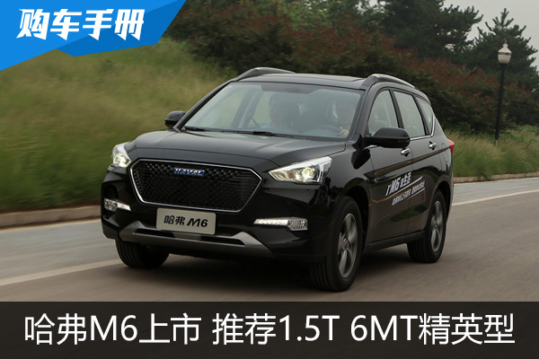 推荐1.5T 6MT精英型 2017款哈弗M6购车手册