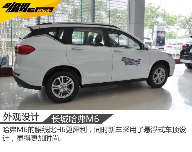 时尚与实用并存 2017款长城哈弗M6到店实拍