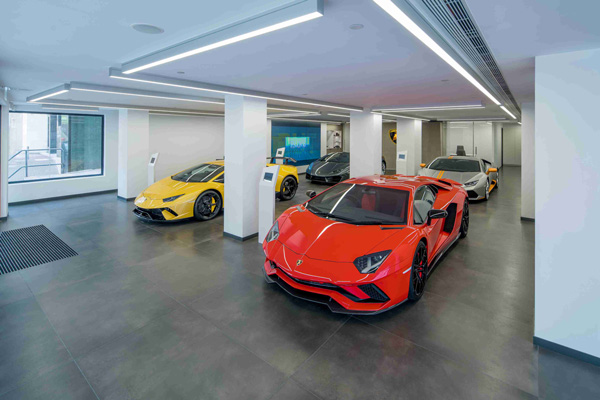 兰博基尼香港全新展厅于湾仔星街隆重开幕