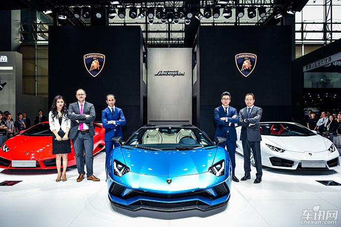 兰博基尼Aventador S敞篷版登陆广州车展