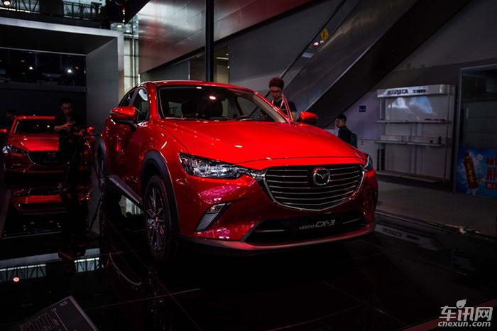 售14.98-15.98万元 高颜值Mazda CX-3上市