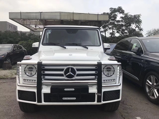 18款奔驰G500现车报价更新最强壮的SUV越野