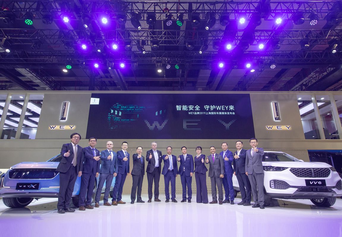 中国豪华SUV领导者WEY携明日科技登陆车展