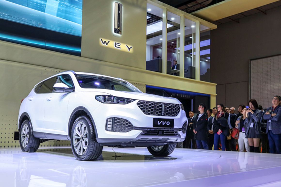 中国豪华SUV领导者WEY携明日科技登陆车展
