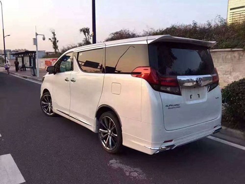 丰田埃尔法蒙娜丽莎樱花版商务车百万级别
