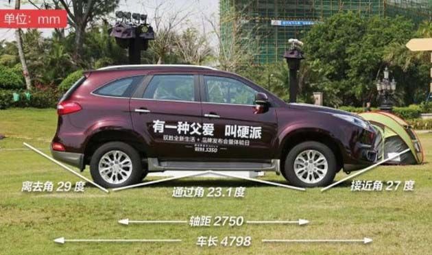 相较日产途达 江铃驭胜S350越野实力超前