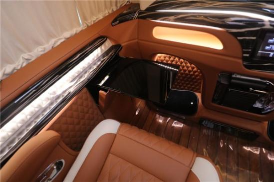 杭州奔驰威霆改装商务房车豪华内饰配置图片