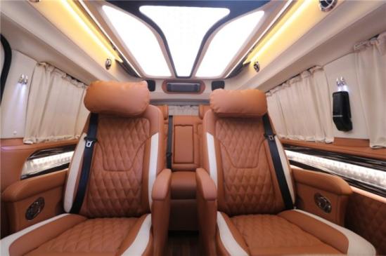 杭州奔驰威霆改装商务房车豪华内饰配置图片