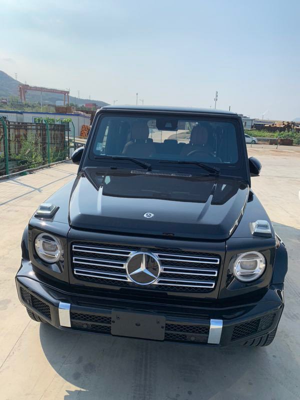 2019款奔驰G500 磨砂黑祖母绿现车报价 