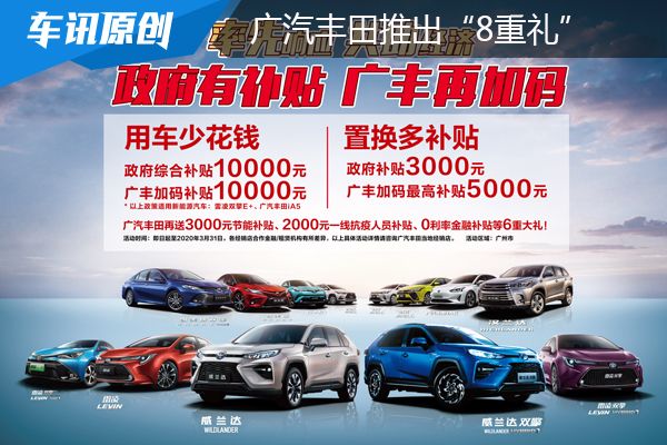 广州强力提振汽车消费 广汽丰田“8重礼”率先响应