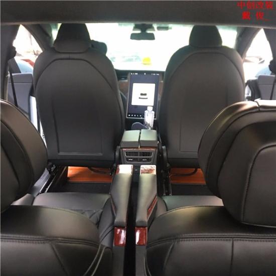 特斯拉modelx后排,特斯拉model3后排 特斯拉modelx改装航空座椅价格及效果图