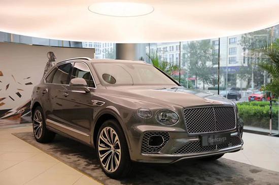 2021款宾利添越第一批接受预定10月交车